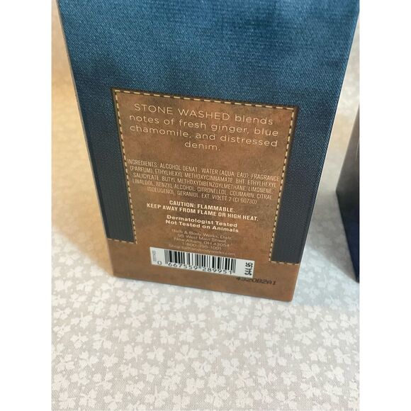 Bath and Body Works MEN’S STONE WASHED 2 Piece Set - Picture 5 of 9